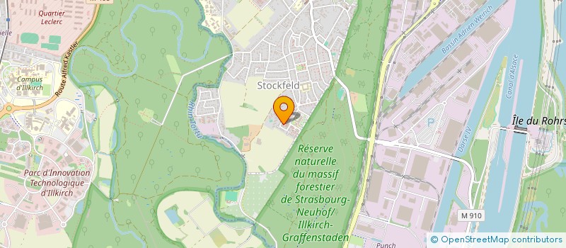 localisation de l'entreprise ABG SERVICES à STRASBOURG