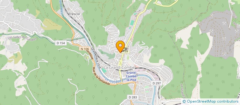 localisation de l'entreprise ABGRALL COMMUNICATION  LES SALLES-DU-GARDON