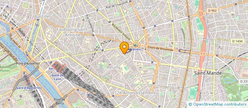 localisation de l'entreprise ABGROUP  PARIS