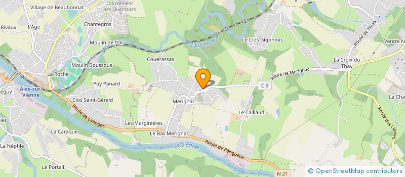 localisation de l'entreprise ABGS à ISLE