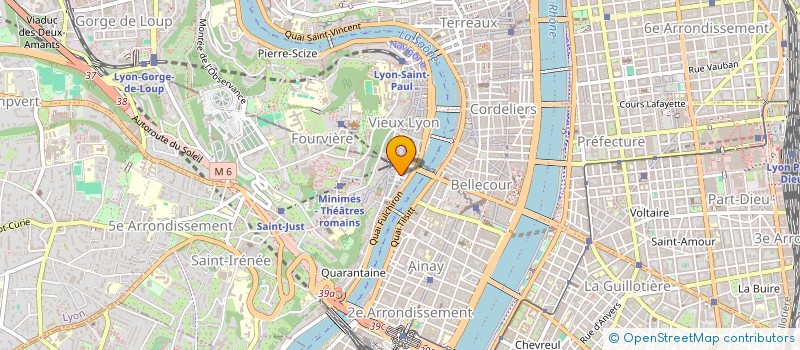 localisation de l'entreprise ABH  LYON