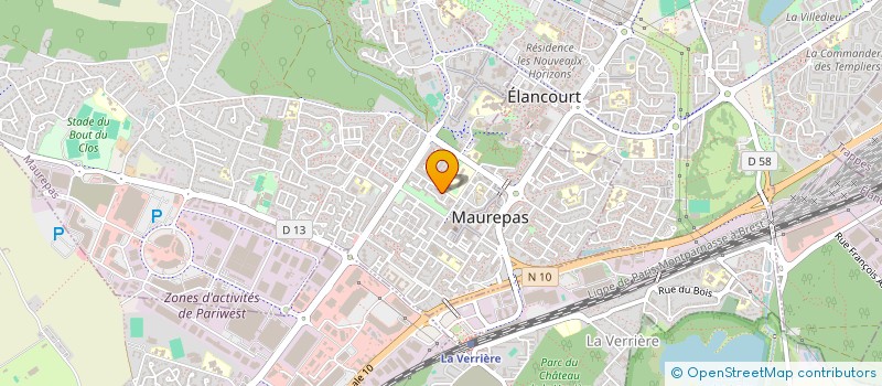 localisation de l'entreprise ABH BATIMENT  MAUREPAS