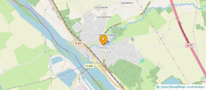 localisation de l'entreprise ABH CONSULTING PARTNERS à NEUVY-SUR-LOIRE