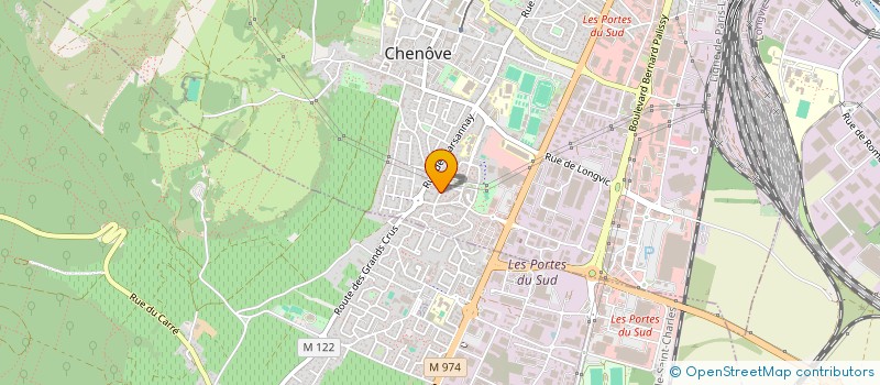 localisation de l'entreprise ABH ENERGIES à CHENOVE