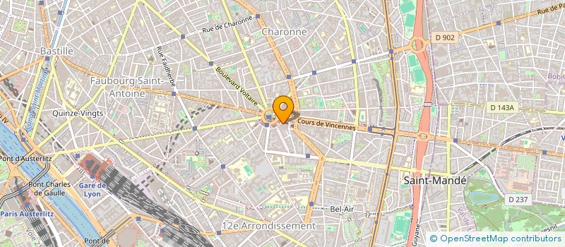 localisation de l'entreprise ABH HORIZON  PARIS