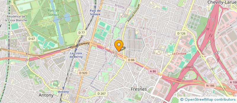 localisation de l'entreprise ABH INVEST à CLICHY-SOUS-BOIS