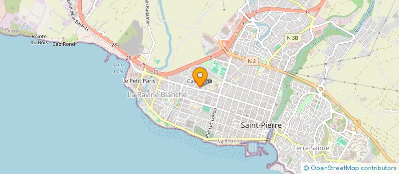 localisation de l'entreprise ABH.OI HIC à SAINT-PIERRE