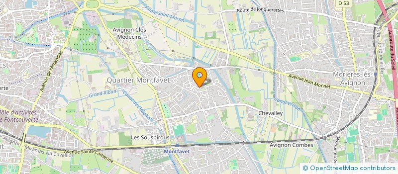 localisation de l'entreprise ABH SOLUTION  AVIGNON