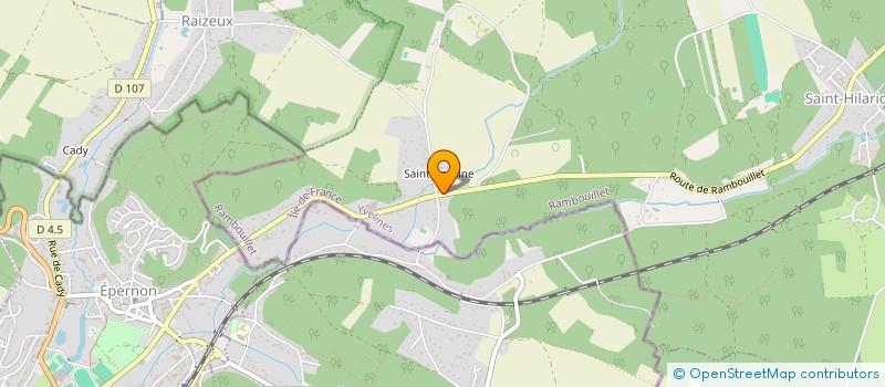 localisation de l'entreprise ABHL FRANCE  SAINT-HILARION