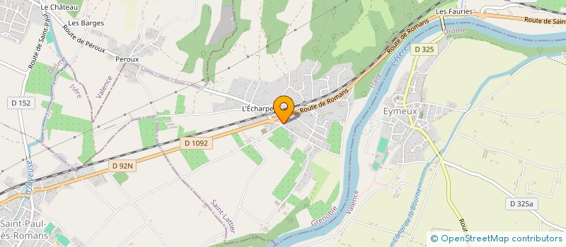 localisation de l'entreprise ABHOUSE à SAINT-LATTIER