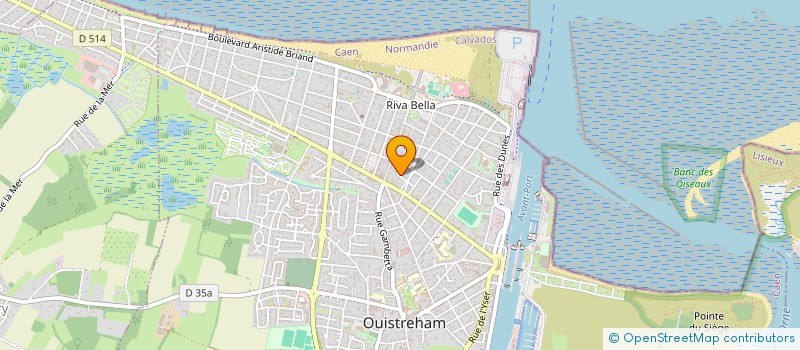 localisation de l'entreprise ABHYASA  OUISTREHAM