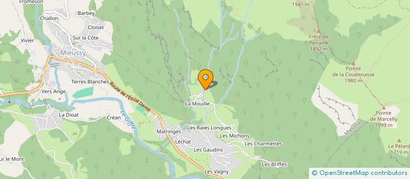 localisation de l'entreprise ABHYASA- YOGA ET THERAPIE  MIEUSSY