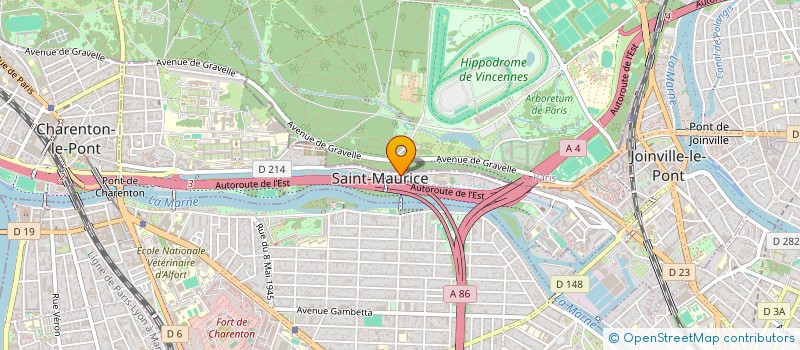 localisation de l'entreprise ABI à SAINT-MAURICE