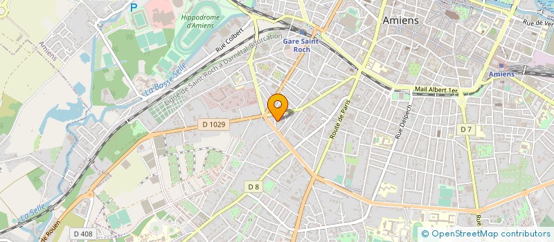 localisation de l'entreprise ABI  AMIENS