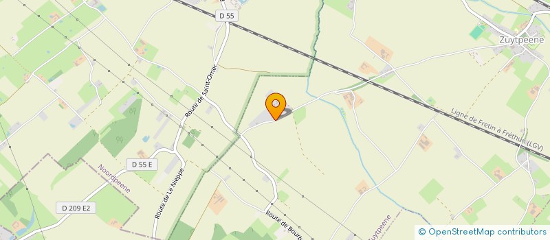 localisation de l'entreprise ABI  ZUYTPEENE