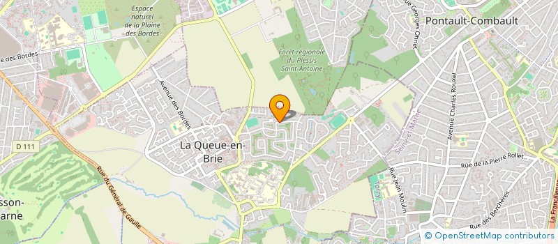 localisation de l'entreprise ABI à LA QUEUE-EN-BRIE