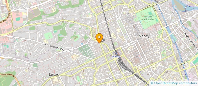 localisation de l'entreprise ABI  NANCY