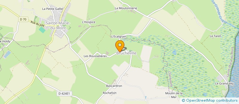 localisation de l'entreprise ABI  CARENTAN-LES-MARAIS