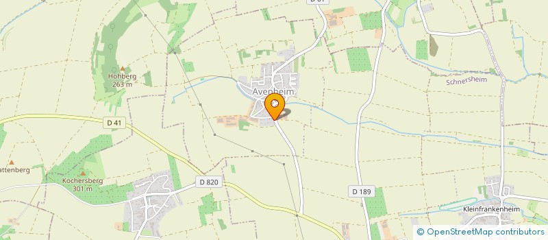 localisation de l'entreprise ABI CONSEILS  SCHNERSHEIM