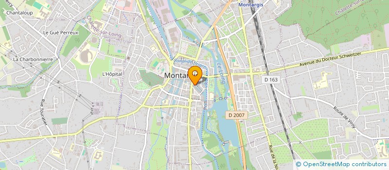 localisation de l'entreprise ABI MOD à MONTARGIS