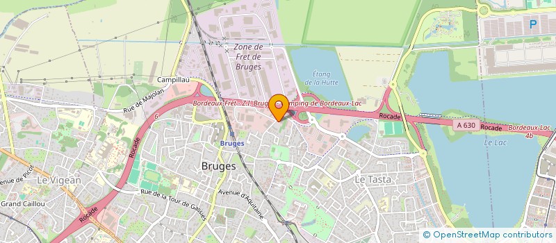 localisation de l'entreprise ABI NOUVELLE à BRUGES