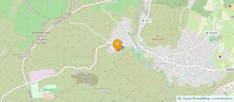 localisation de l'entreprise ABI RACHED IMMO  LA BOISSIERE