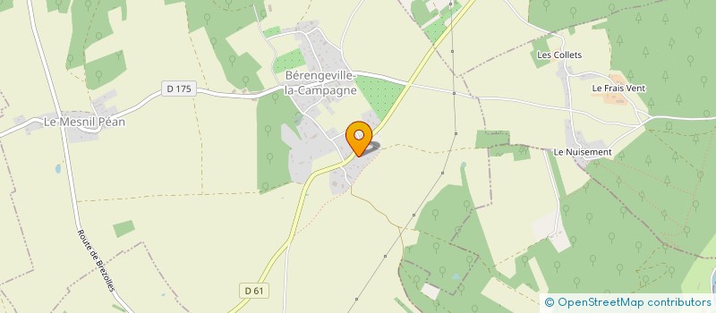 localisation de l'entreprise ABI RENOV  CRIQUEBEUF-LA-CAMPAGNE