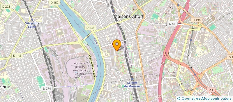localisation de l'entreprise ABI-TOIT à ALFORTVILLE