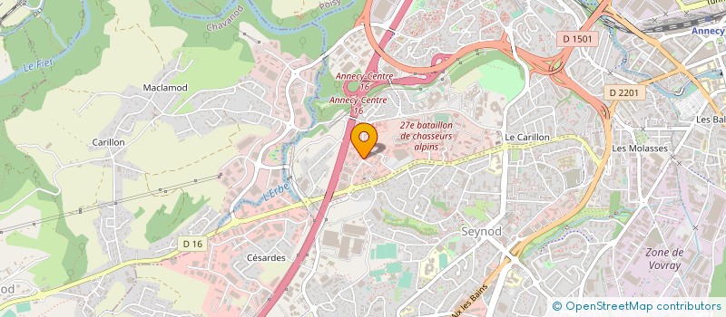 localisation de l'entreprise ABI TOIT à ANNECY