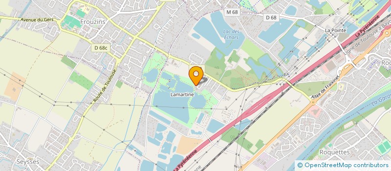 localisation de l'entreprise ABIC SAS  ROQUES