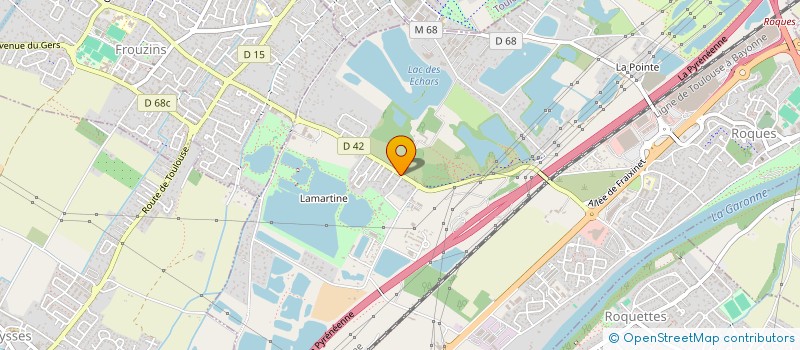 localisation de l'entreprise ABICAR SAS  ROQUES-SUR-GARONNE