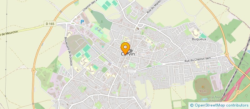 localisation de l'entreprise ABICE EXPERTISE COMPTABLE à CARVIN