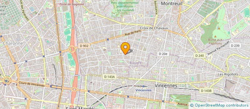 localisation de l'entreprise ABICH PHONE à MONTREUIL