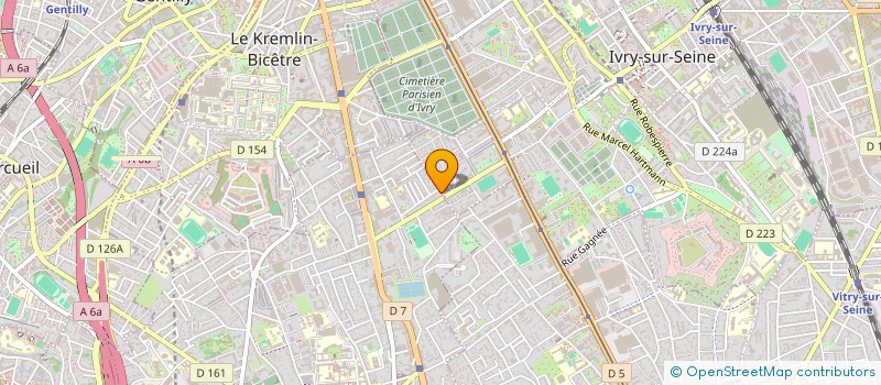 localisation de l'entreprise ABICHOU MOHAMED ET ABICHOU NOUHA  VILLEJUIF