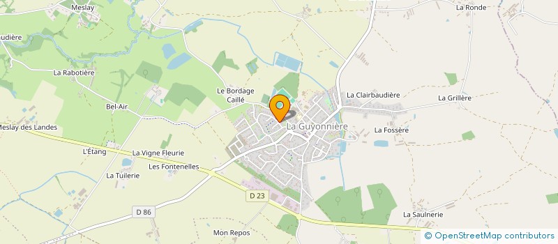 localisation de l'entreprise ABICOM à MONTAIGU-VENDEE