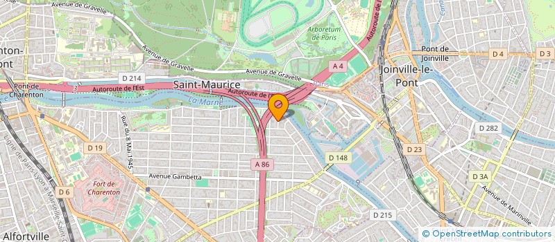 localisation de l'entreprise ABICONFORT à MAISONS-ALFORT