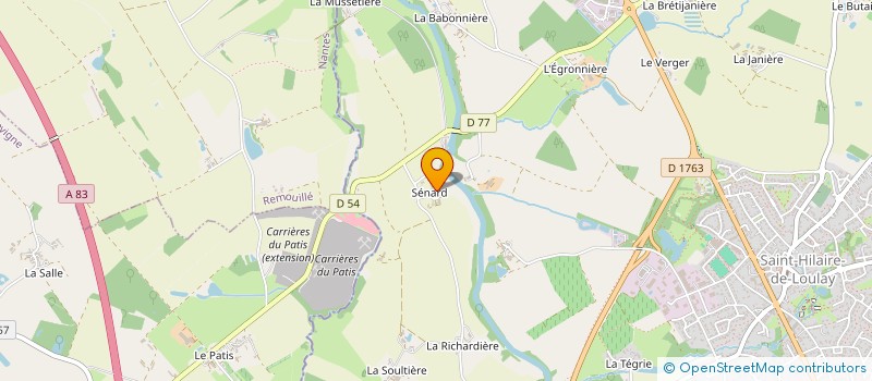localisation de l'entreprise ABICY à MONTAIGU-VENDEE