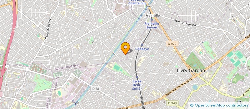 localisation de l'entreprise ABID à AULNAY-SOUS-BOIS