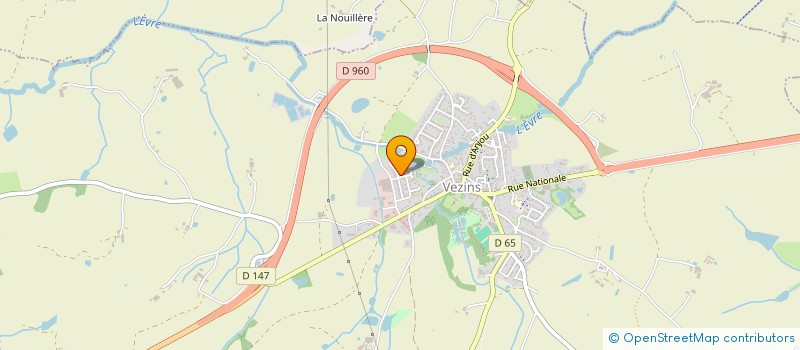 localisation de l'entreprise ABID CONNECT à VEZINS