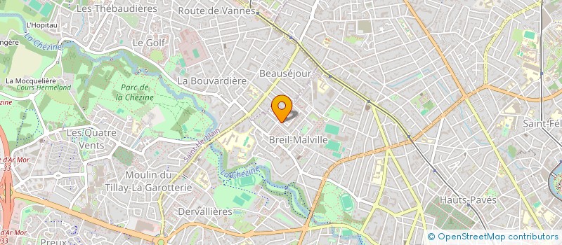 localisation de l'entreprise ABIDI ETANCHEITE à NANTES