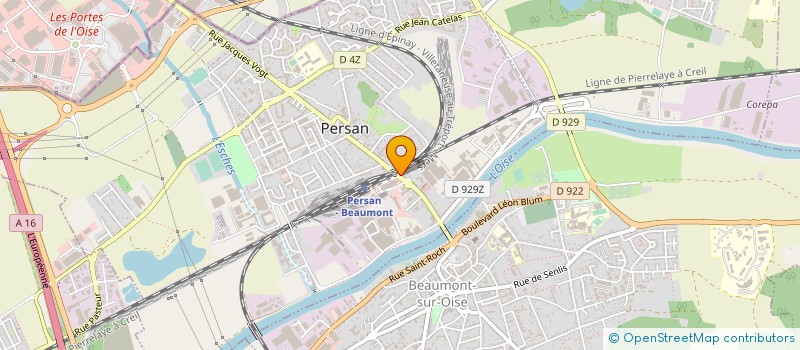 localisation de l'entreprise ABIDI HOTEL BAR RESTAURANT  PERSAN