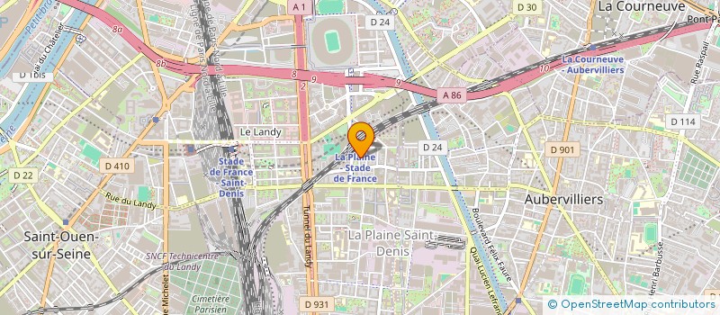 localisation de l'entreprise ABIDI TRANSPORTS à SAINT-DENIS