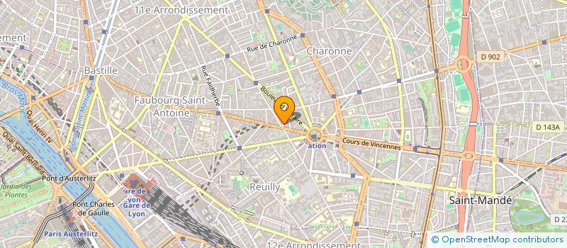 localisation de l'entreprise ABIDING  PARIS