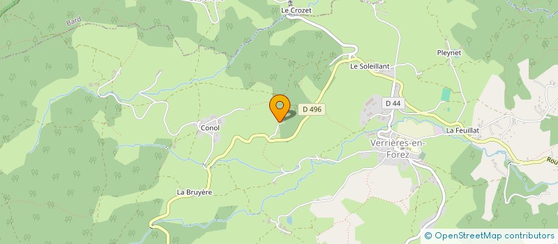 localisation de l'entreprise ABIESSENCE à VERRIERES-EN-FOREZ