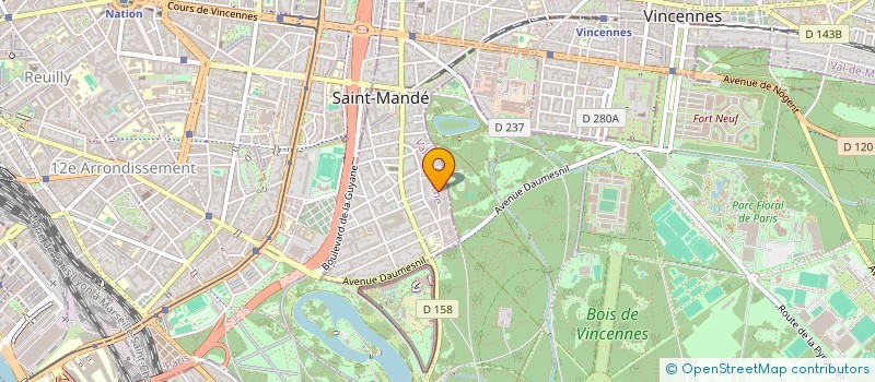 localisation de l'entreprise ABIGAJEL à SAINT-MANDE