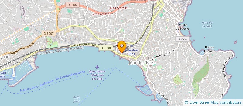 localisation de l'entreprise ABIGHAIL  ANTIBES