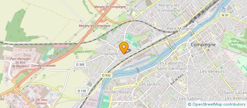 localisation de l'entreprise ABIJUNE IMMOBILIER  LE TILLEUL