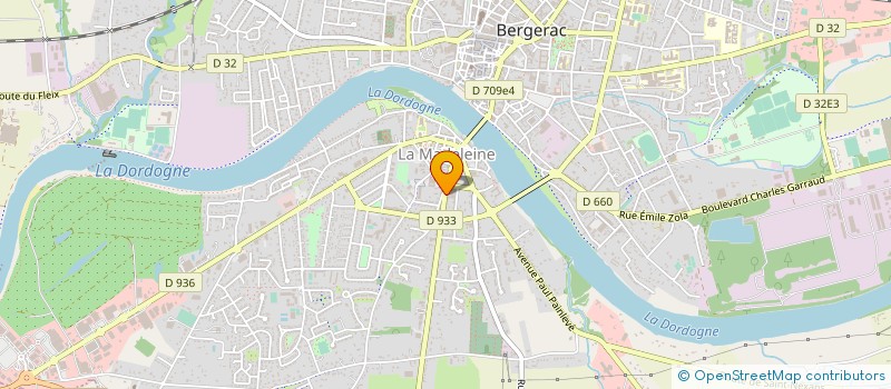 localisation de l'entreprise ABIL à BERGERAC