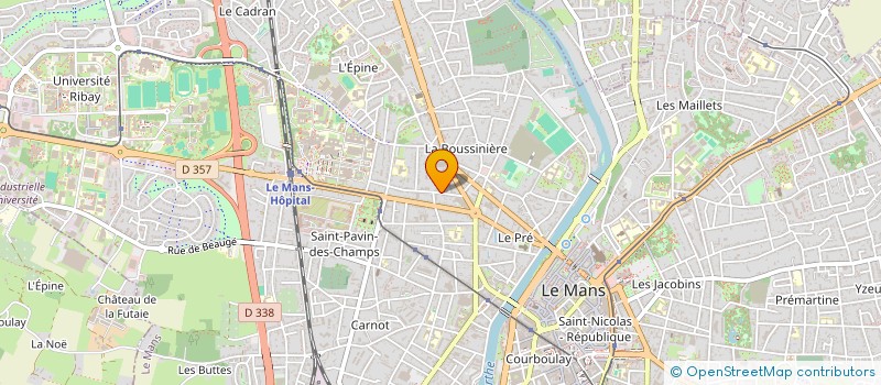 localisation de l'entreprise ABIL RENO à LE MANS