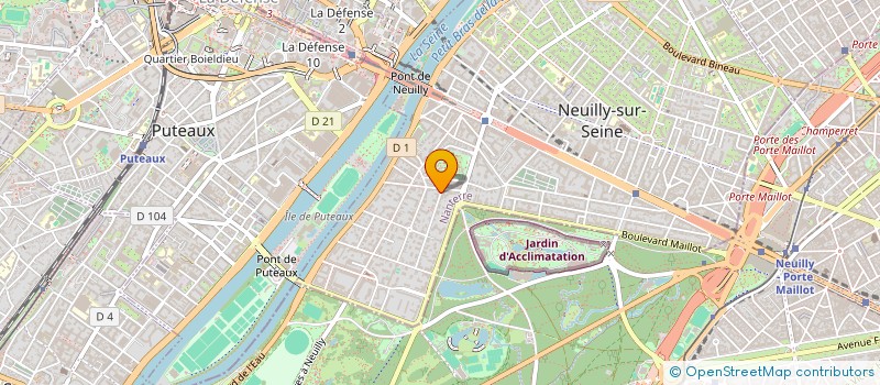 localisation de l'entreprise ABILENE DISC à NEUILLY-SUR-SEINE
